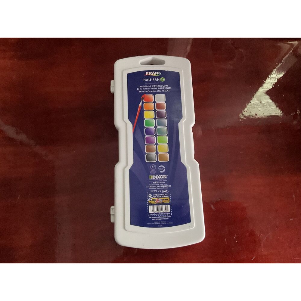 Prang Watercolor Sets Square Set of 16